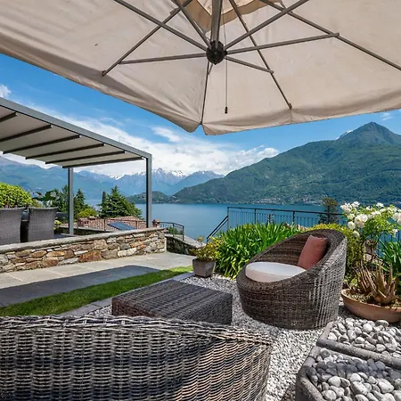 Mit Panorama-seeblick Casa vacanze Pianello Del Lario